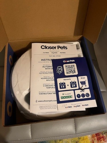 Cat Mate C300 3 Bowl Automatic Pet Feeder With Timer for Cats & Small Dogs - Picture 1 of 5