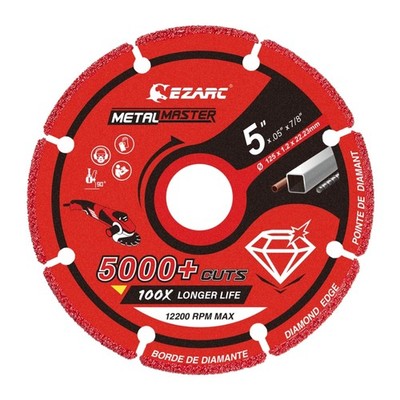 Diamant Trennscheibe 125mm für Metall Stahl Inox Winkelschleifer Schneidwerkzeug