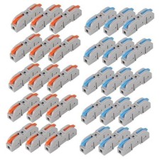 30Pcs Quick Connect Electrical Splicing Wire Connectors Kit Lever Wire