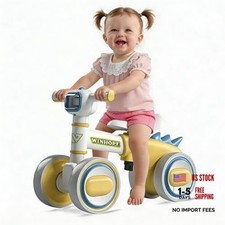 Baby Balance Bike for 1 Year Old Boys  Girls,Toddler Balance Bike for Yellow