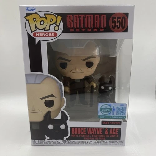 Funko Pop Batman Beyond Bruce Wayne & Ace 550 LE 9500 Pcs GameStop Exclusive!