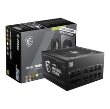 MSI MAG A850GL PCIE 5.0, 80 GOLD Fully Modular Gaming PSU, 12VHPWR CableATX A12