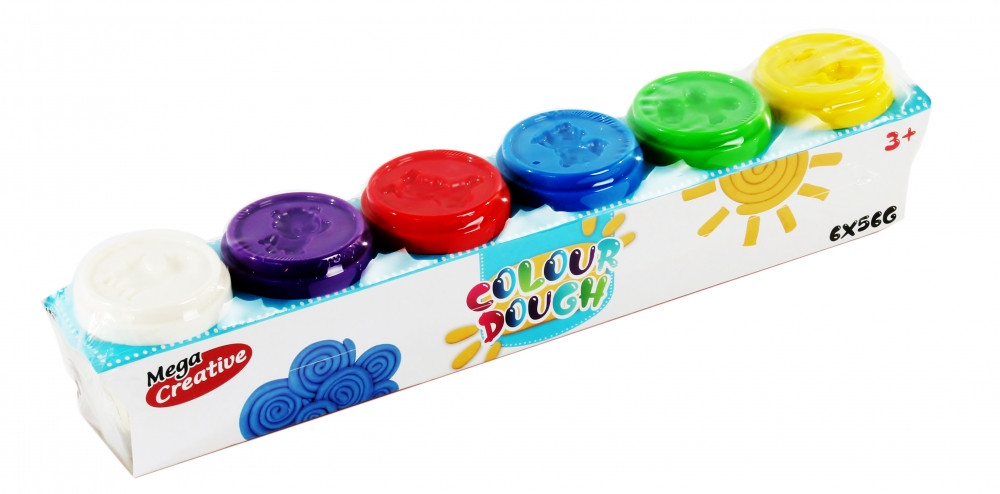 5908275168317 Masa plastyczna 6 kolorw tuba МЕГАКРЕАТИВНЫЙ 471255 МЕГАКРЕАТИВНЫЙ 3090₽