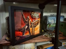 3D Fallout New Vegas Shadow Box Picture