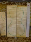 Tonewood, tonewood, class bosn set for violin, nice flamed maple set for violin