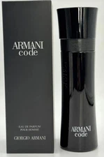 Armani Code By Giorgio Armani 4.2 oz 125 ml Eau de perfume New Sealed