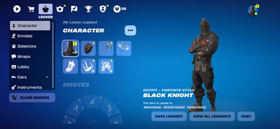 #ad OG Fortnite Black knight $225.00