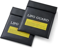 Lipo Safe Bag, Fireproof Explosion-Proof Lipo Battery Bag for Safe Charging a...