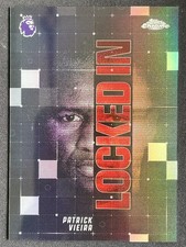 Patrick Vieira 2025-26 Topps Chrome Premier League Locked In SSP #LI-4 -yk3