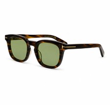 Tom Ford Icon Sunglasses FT1326 Havana/Green 48-24-145mm With Case New