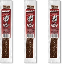 Buffalo Bob's Pemmican Style Beef Jerky- 3 Pack