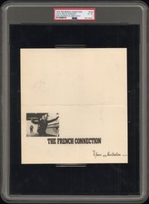 THE FRENCH CONNECTION / 1972 Special Screening Movie Ticket, Gene Hackman, PSA 6