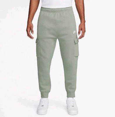 Nike Sportswear Cargo Pants Men's Large Club Fleece Jade Horizon
