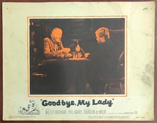 Brandon De Wilde & Walter Brennan GOOD-BYE MY LADY org 1956 Lobby Card 3117