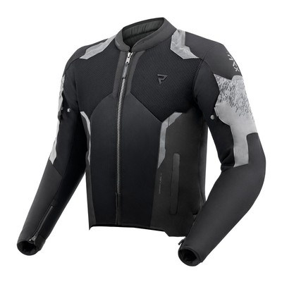 REBELHORN JAX STOFFJACKE SCHWARZ/GRAU