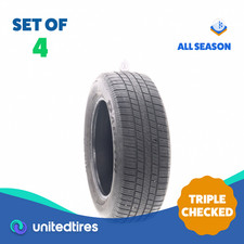 Set Of 4 Used 22560r17 Riken Raptor Vr 99v - 6.5-8.532