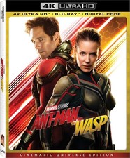 Ant-Man And The Wasp 4K UHD / Blu-ray  Digital NEW