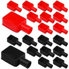 20 PCS Battery Terminal Covers Cap, Positive Negative Insulating Protector, C...