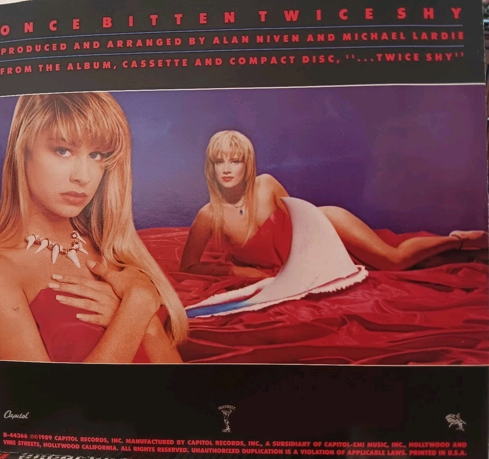 Great White, Once Bitten Twice Shy, 7", JUKEBOX TS, ORIG PS - VERY GOOD!! Foto 4 de 4