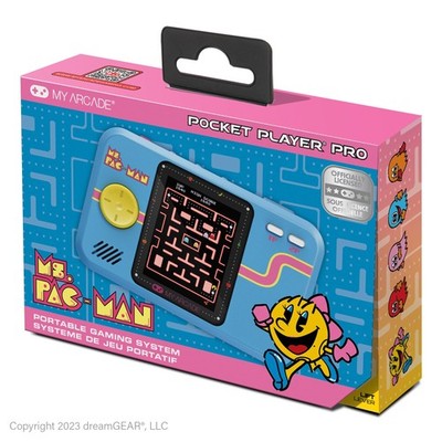 Console de jeu rétrogaming  Atari  Pocket Player PRO Ms. PacMan  Ecran 7cm Ha...