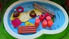 VINTAGE POOL & CABANA SET BY EMPIRE TOYS 1976 BARBIE, incomplete, w box