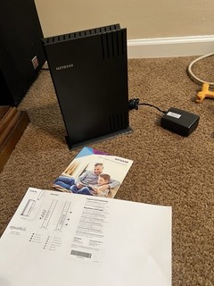 NETGEAR EAX20 AX1800 Wi Fi 6 Mesh Range Extender w/ Power Adapter