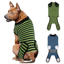 2 Packs Breathable Cotton Dog Recovery Suit for After Neuter Spay Abdominal W...