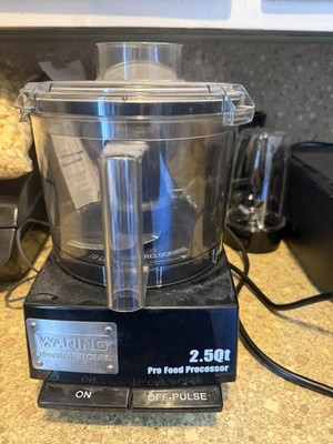 Waring WFP11S 2 1/2 qt Continuous Feed Food Processor