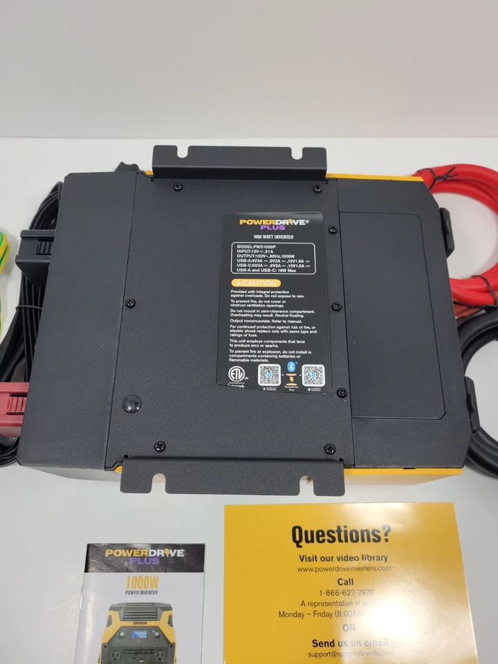 PowerDrive Plus PWD1000P 1000 Watt Wireless Power Inverter with Bluetooth(R) - Image 4 of 4