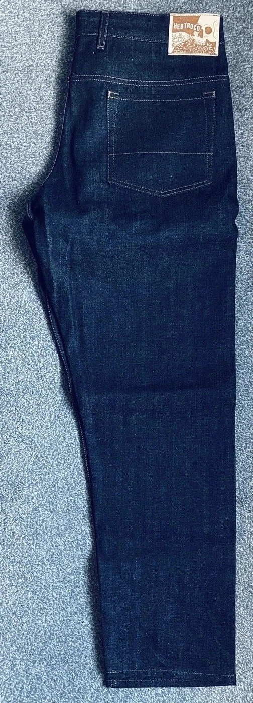 Hebtroco M16-JP - Size 38 / 30 Japanese 16oz Selvedge Denim Jeans Brand New image 3
