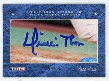 2008 Tri Star Signa Cuts DICKIE THON Houston Astros AUTO Insert