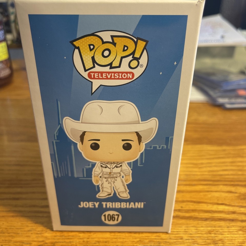Funko Pop! Friends: Joey Tribbiani With Pizza – 9,5 Cm Vinyl-Figur, Inkl. Box-Protector, Sammlerstück