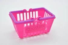 Shopkins Pink Shopping Basket Plastic Toy Moose Enterprise