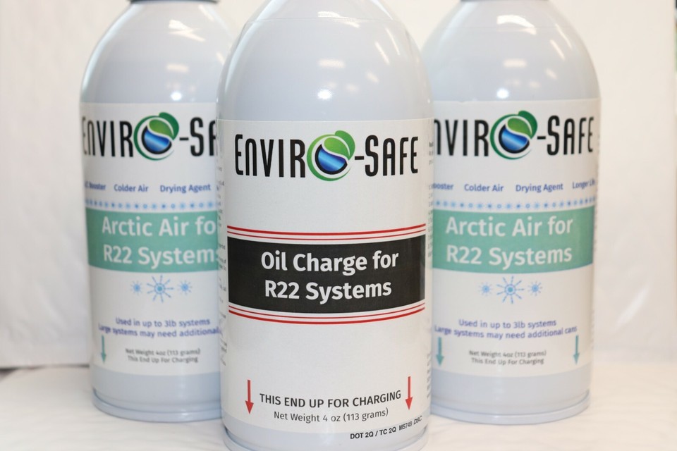 Arctic F12 Enviro-Safe Arctic Air Refrigerant Support For R12 Systems - Pack Of 6 Cans (4oz Each) Arctic P12 5 Pack