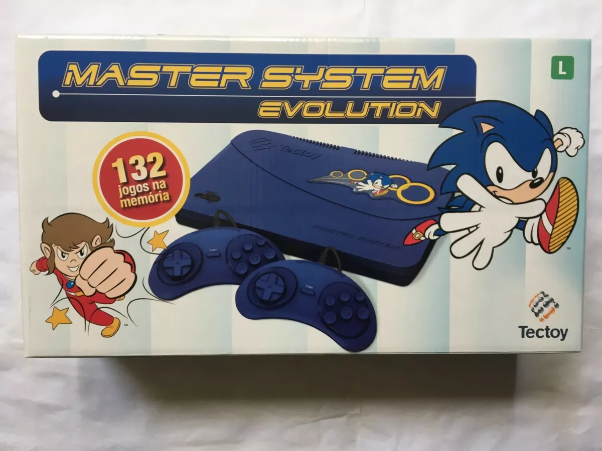 Sega Master System 3 + Sonic Na Memória