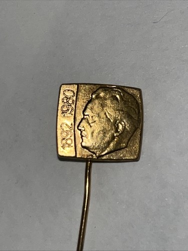 Josip Broz Tito, Pin Anstecker, Jugoslawischer Präsident, Kommunist - Bild 11 von 12