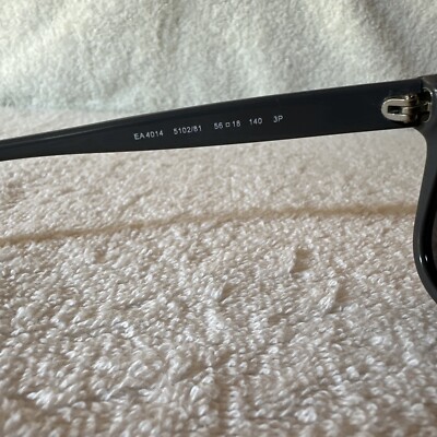 EMPORIO ARMANI Sunglasses EA 4014 Black/Gray 5102/81 NEW 56-18 140