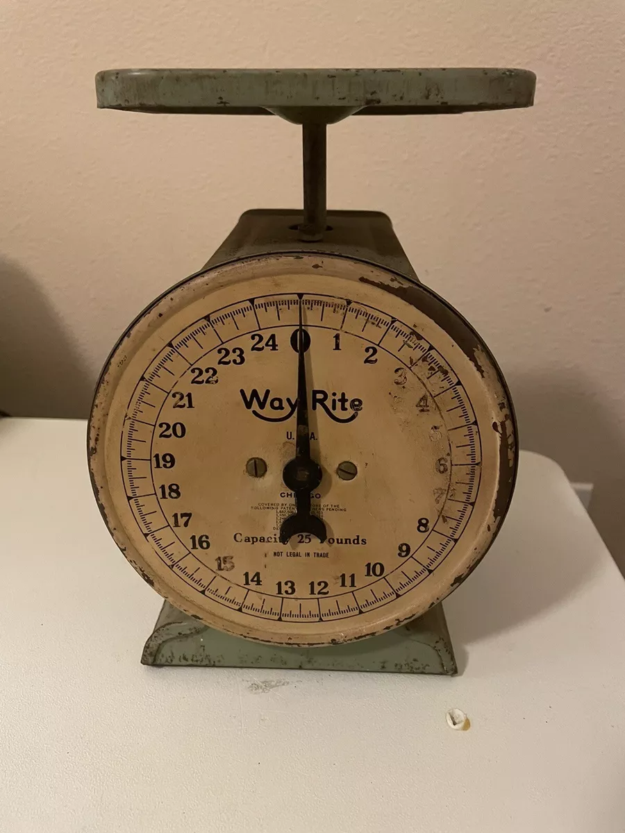 Vintage style kitchen hot sale scales