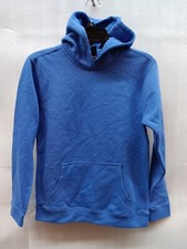 Dist Rict Boys Youth Pull-Over Hoodie- Blue- Size L- DT6100Y