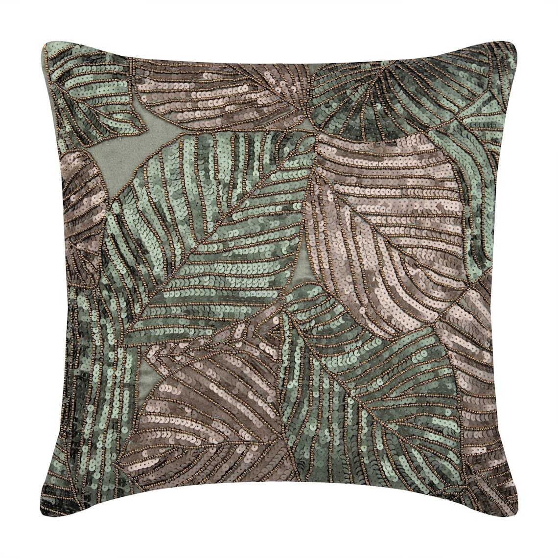 Square Throw Pillow Cover Green 16