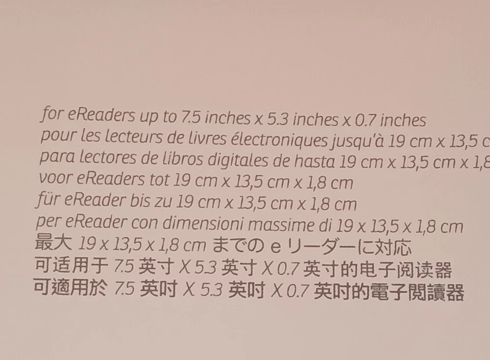 Novo 7" Griffin Jumper eReader Capa Protetora Preta - Imagem 3 de 3