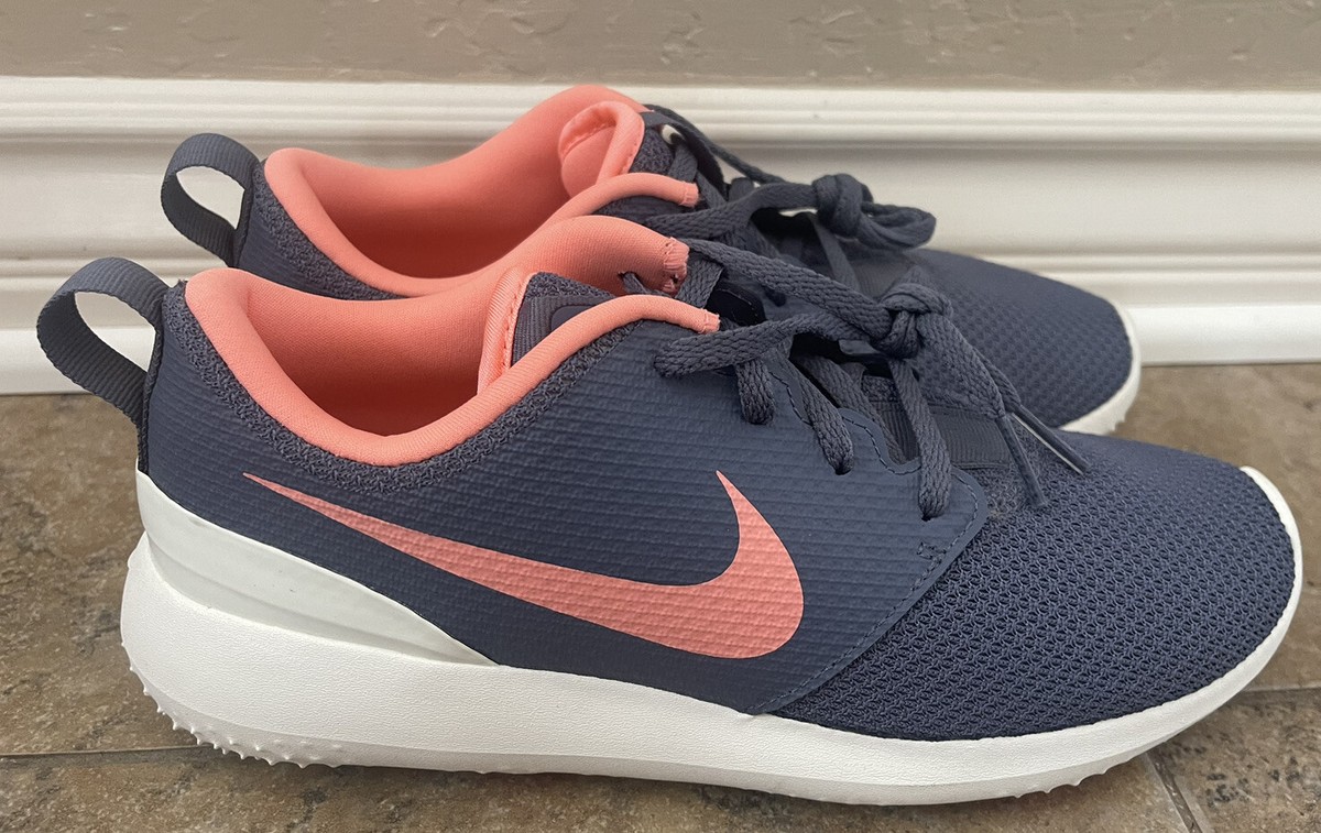 golf shoes navy blue nike roshe