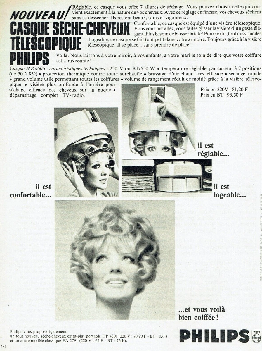 Sèche cheveux casque vintage - Accessoires & Bagagerie