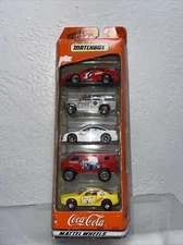 Matchbox Coca-Cola 5 Pack Gift Set, Mattel Wheels, 35999 1998