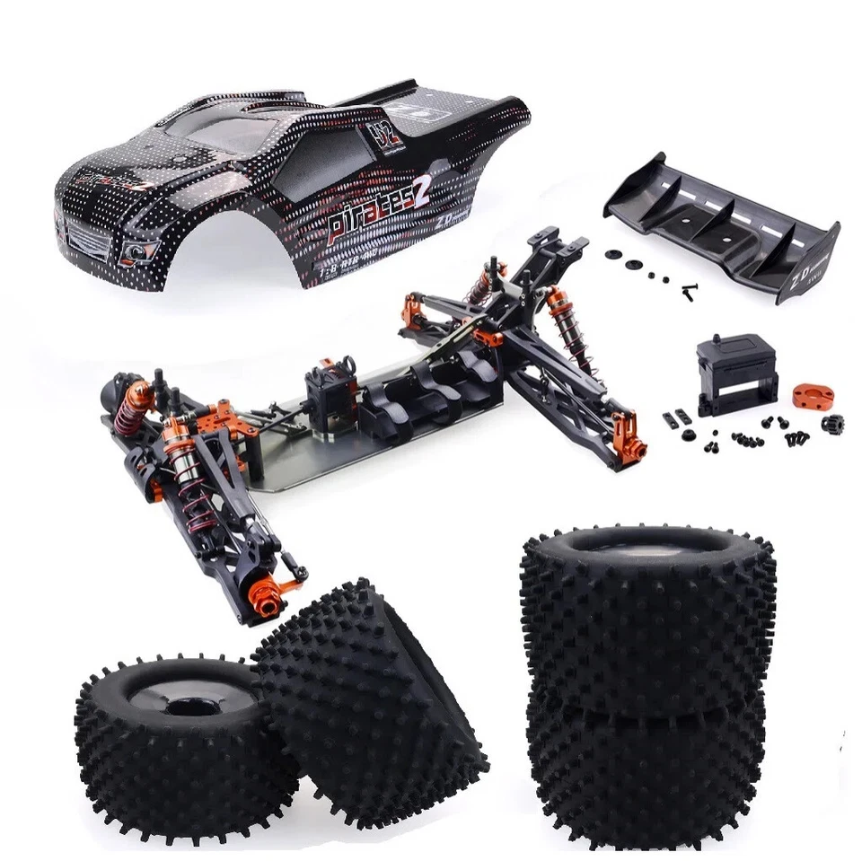 ZD Racing 9021 V3 / MT8 Pirates3 1/8 2.4G 4WD 90km/h Brushless RC Car RTR/KIT - Image 3 of 4