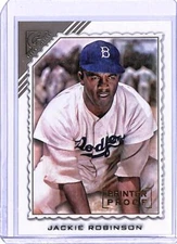 2022 Topps Gallery Printer Proof #42 Jackie Robinson Brooklyn Dodgers ID:33756