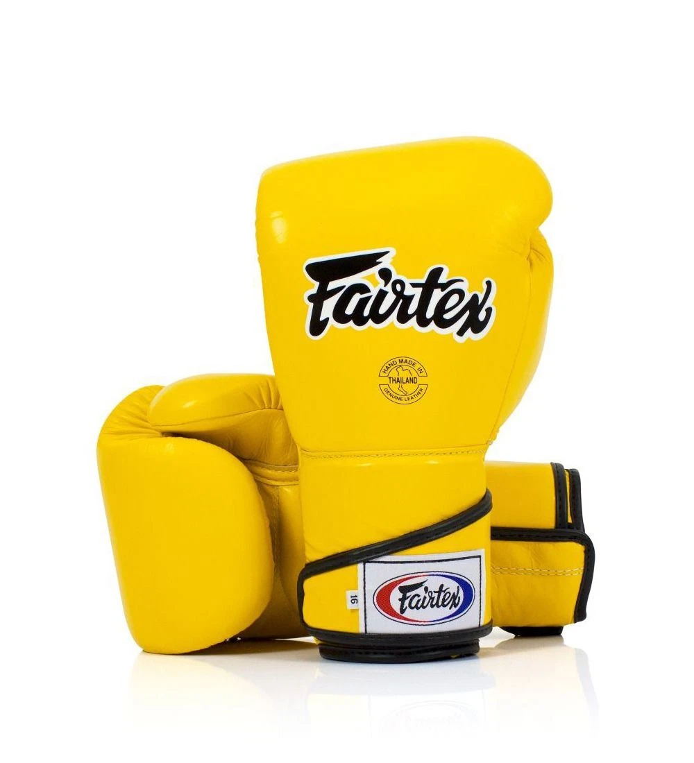Fairtex パウンドグローブ イエロー Fairtex Yellow 16 oz. Weight Boxing Gloves for sale | eBay