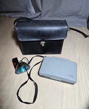 Vintage Polaroid Automatic 103 Folding Land Camera, Case, Strap Accessories