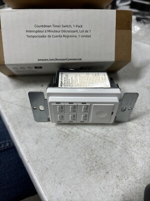 Amazon Commercial Countdown Timer Switch 5min-2hr Electrical Unit Free Shipping