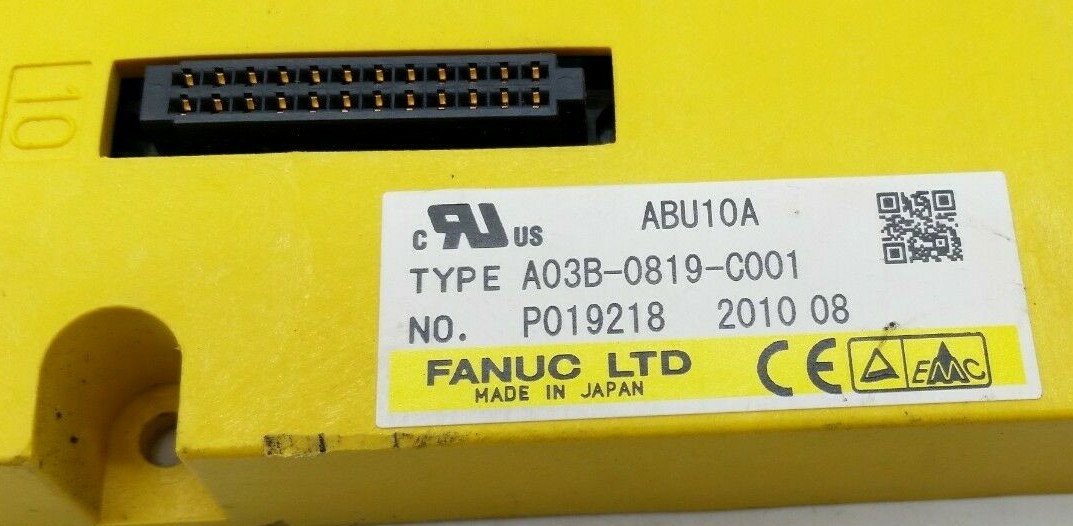 Fanuc A03B-0819-C001 Slot I/O Base Unit Module | eBay Fanuc A03B-0819-C001 Slot I/O Base Unit Module | eBay